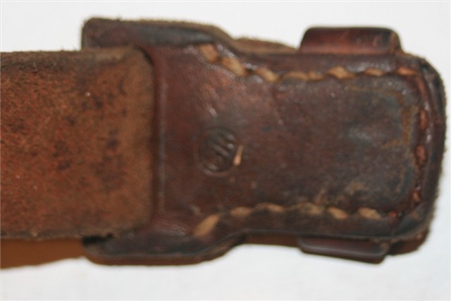Yugoslavian Kar98k leather sling with keeper-img-2