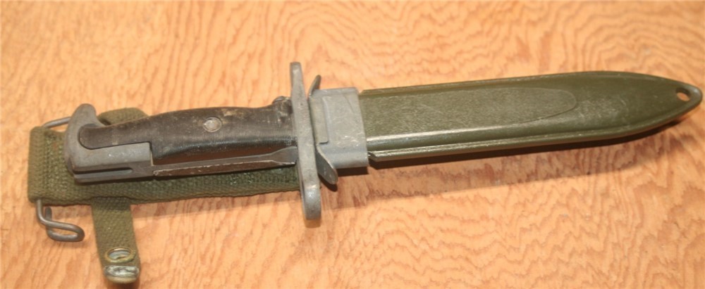 USGI M1905 bayonet shortened for M8 scabbard Arsenal new condition-img-0