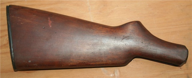 Shotgun buttstock with Browning horn buttplate-img-1