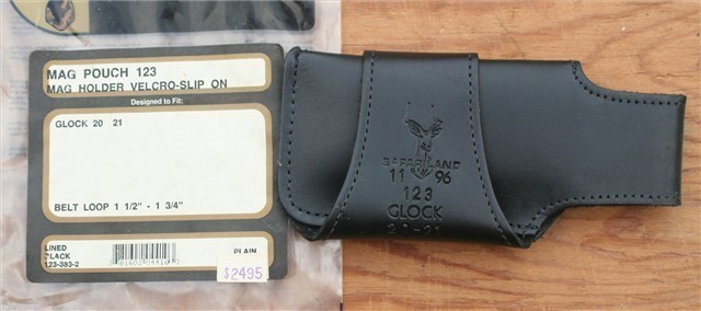 Safariland mag holder velcro slip on Glock17 20 23-img-1