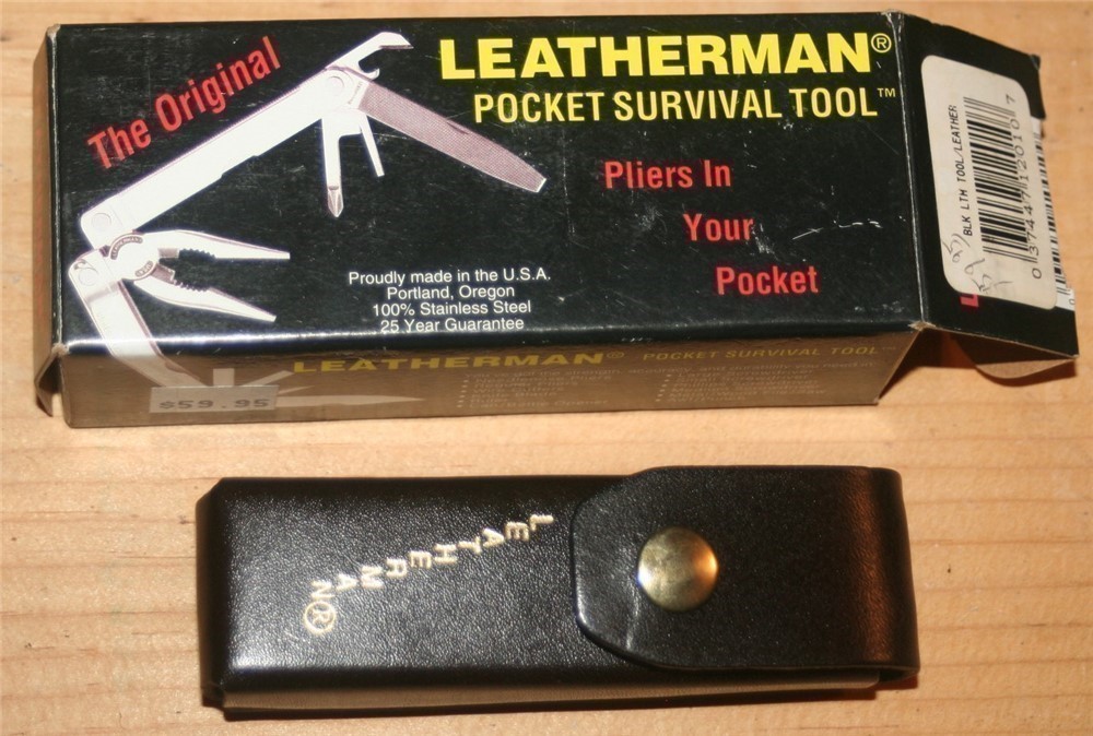 Leatherman Pocket Survival Tool - Original and in box-img-0