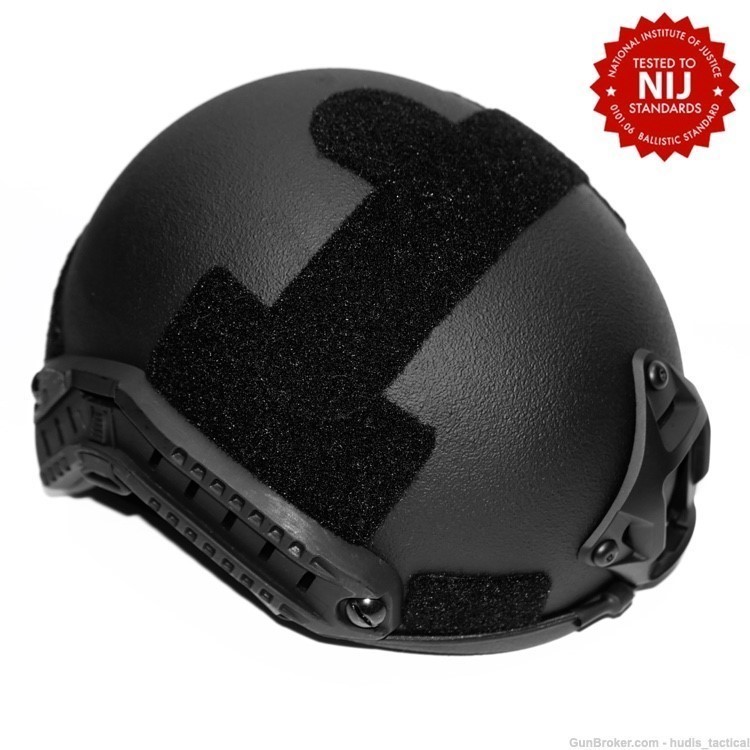Level IIIA 3A ballistic helmet, high cut, made with Kevlar - video-img-3