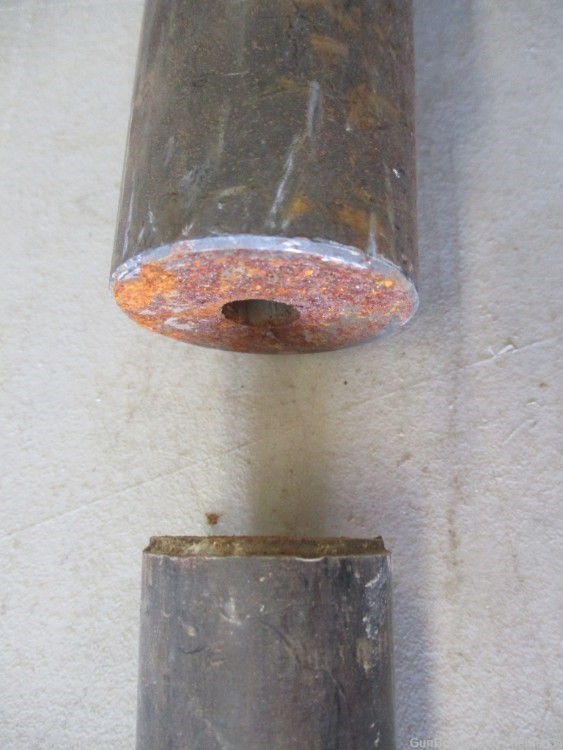 2 pc Demil M2HB 50 BMG Barrel, 1 Bandsaw Cut, for Dummy or Replica-img-4
