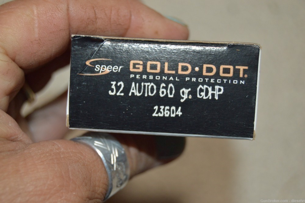 NEW Speer Gold Dot 32 ACP 60 Grain Hollow Point-img-1