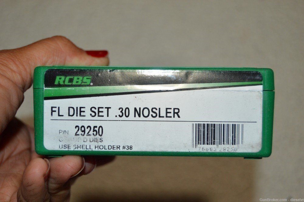 NEW RCBS 30 Nosler Full Length Die Set-img-1