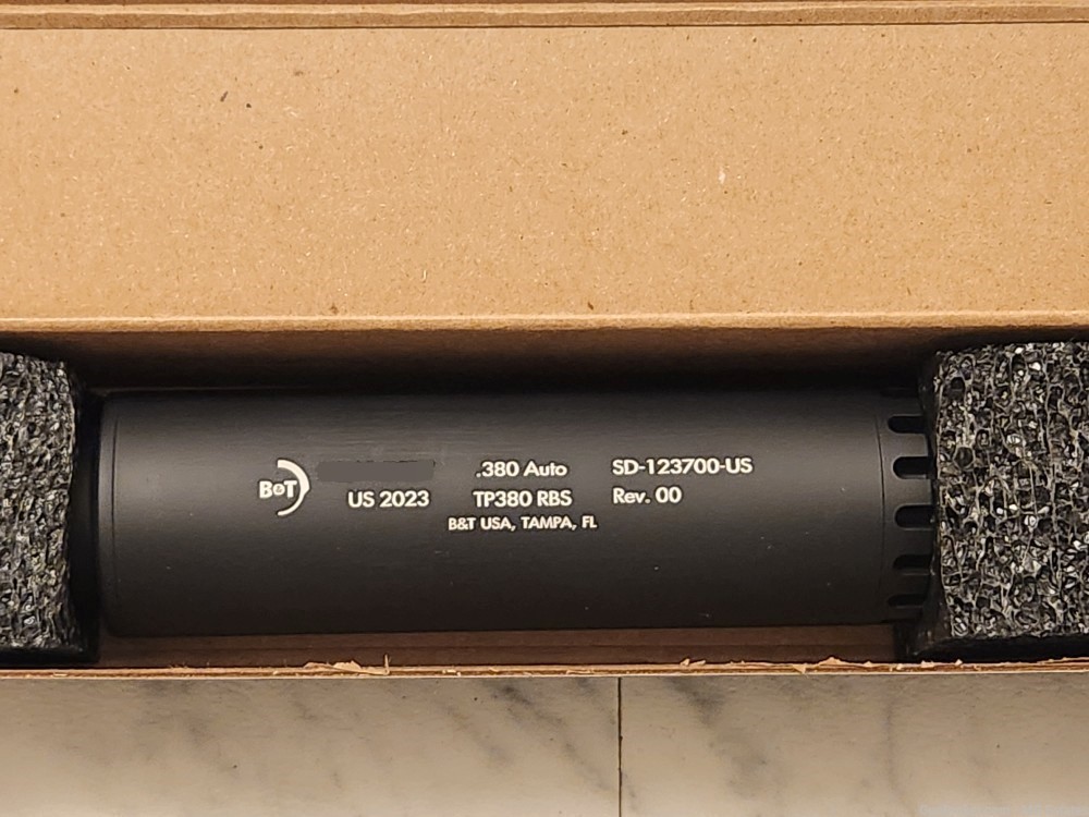 B&T TP380 Sound Suppressor for TP 380 SD-123700-uS-img-1
