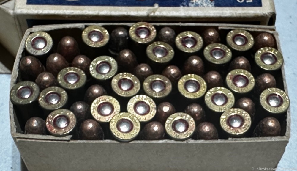 50 rounds of Western 32 Long Colt 82 grain Lubaloy brass cased ammo-img-1
