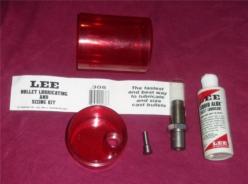 LEE BULLET LUBE & SIZING KIT WITH ALOX .308 90037-img-0