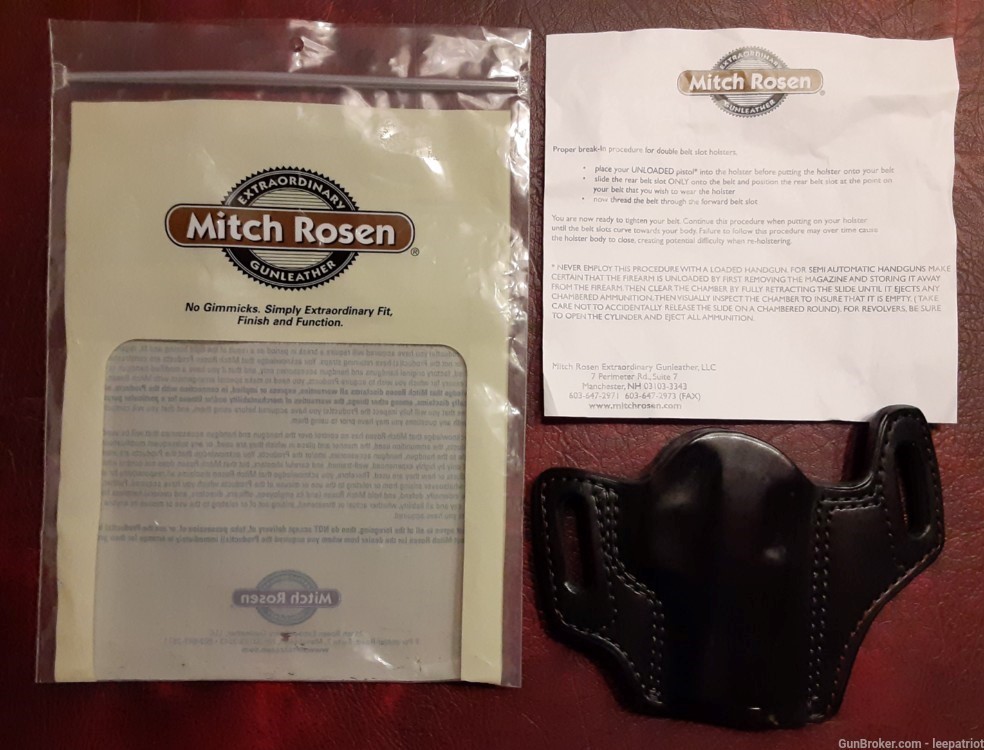 Mitch Rosen 5JR Express Line 1.5" P365 Macro Black Right Hand-img-0