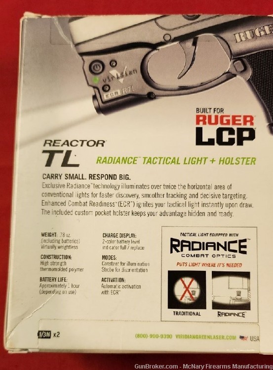 Ruger tactical Light & Holster-img-3