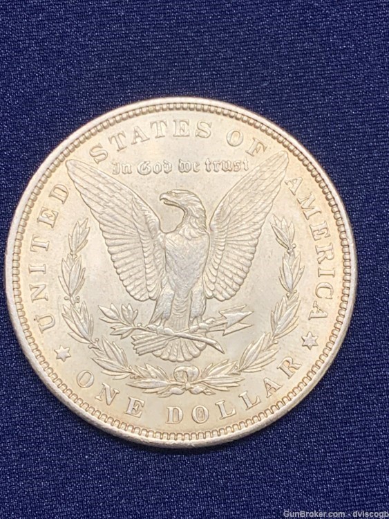 1900 Morgan Silver Dollar - AU\BU Details -img-1