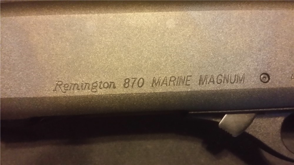 Remington 12 GA. Marine Magnum 870 XCS Shotgun.-img-0