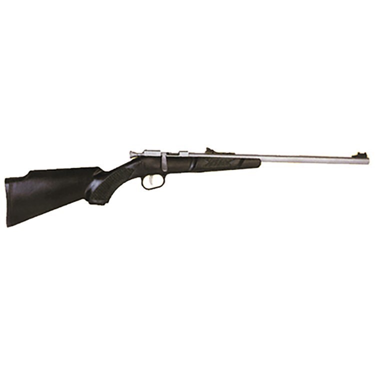 Henry Mini-Bolt Youth 22 S/L/LR Rifle 16.25 Single Shot Black -img-0