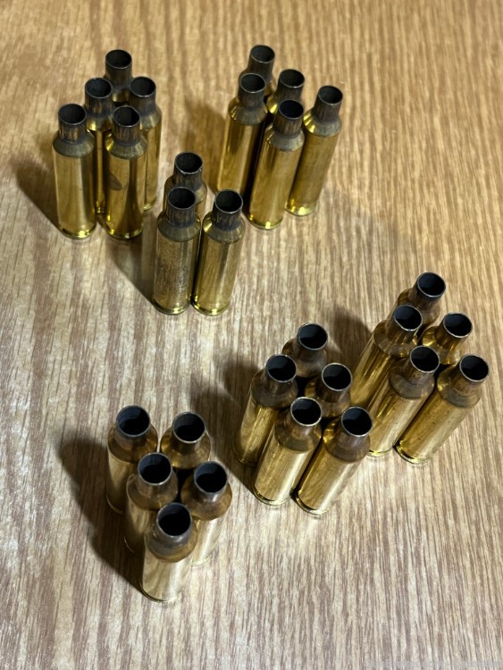 Once -fired Brass 6.5 Creedmoor, 6.5 CM Starline & Winchester - 28 count-img-1