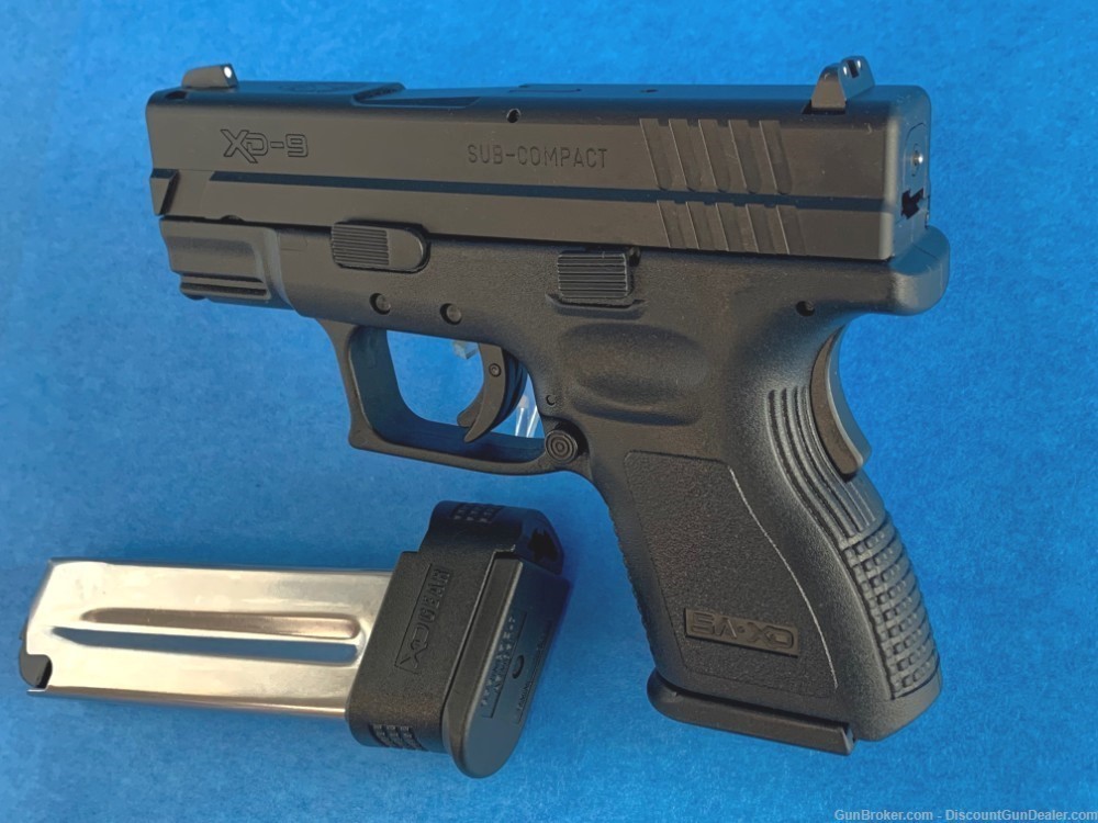Springfield XD Sub-Compact 3" Black 9mm 10 Rd (XD9801) - NIB-img-0