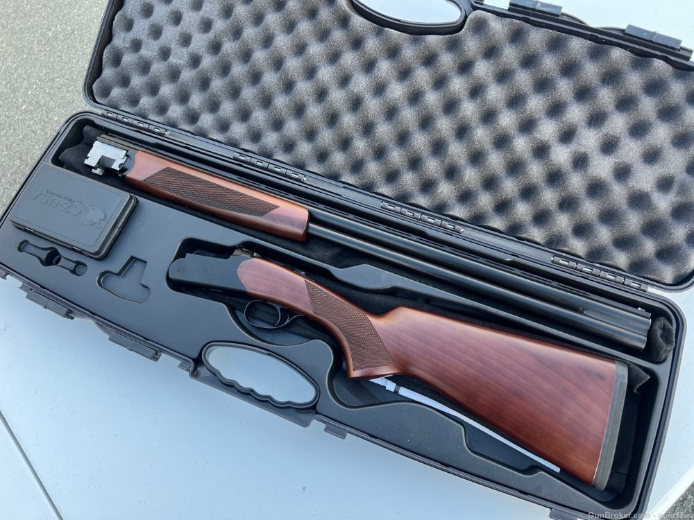 CZ DRAKE Over Under 20 Gauge Shotgun OG Case Wood Stock -img-0