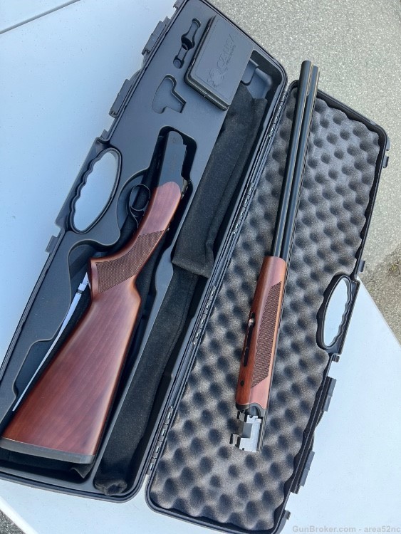 CZ DRAKE Over Under 20 Gauge Shotgun OG Case Wood Stock -img-2