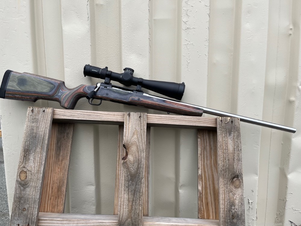 Custom Savage 6.5-284 Norma Bolt Action Rifle w/ Leupold Stainless Rare-img-3