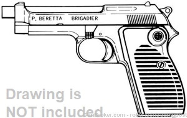 Beretta 1951 Brigadier 9mm Triple K Magazine 522M-img-12