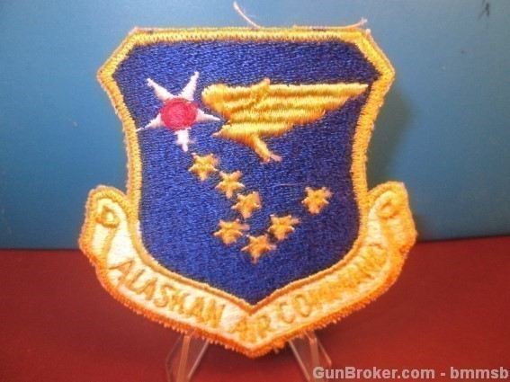 Vintage USAF ALASKAN AIR COMMAND Patch-img-0