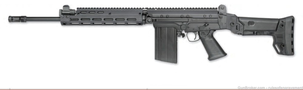 DS ARMS SA58 Improved Battle Rifle 7.62x51 NATO Chamber 18 inch -img-0
