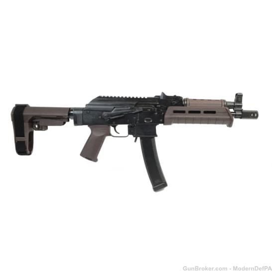 NEW Palmetto State Armory PSA AKV AK-V 9mm 10.5" Pistol Magpul Plum Polymer-img-1