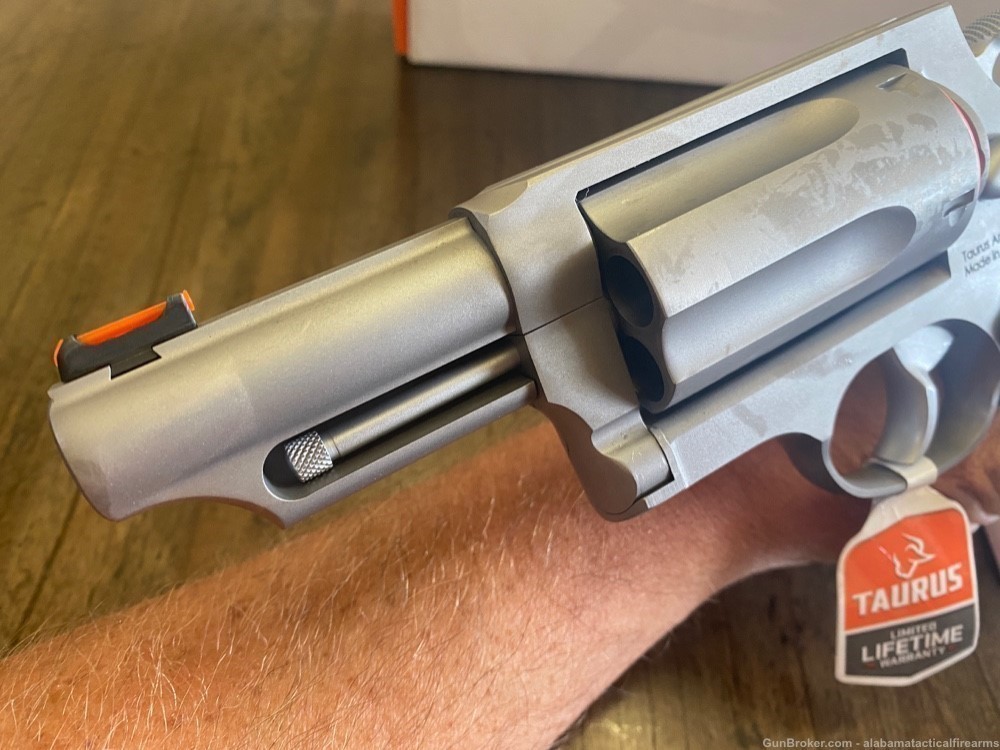 Taurus Judge Revolver Stainless 45 Colt 410 Ga 5 Shot 2.5” 2-441039T NIB-img-5