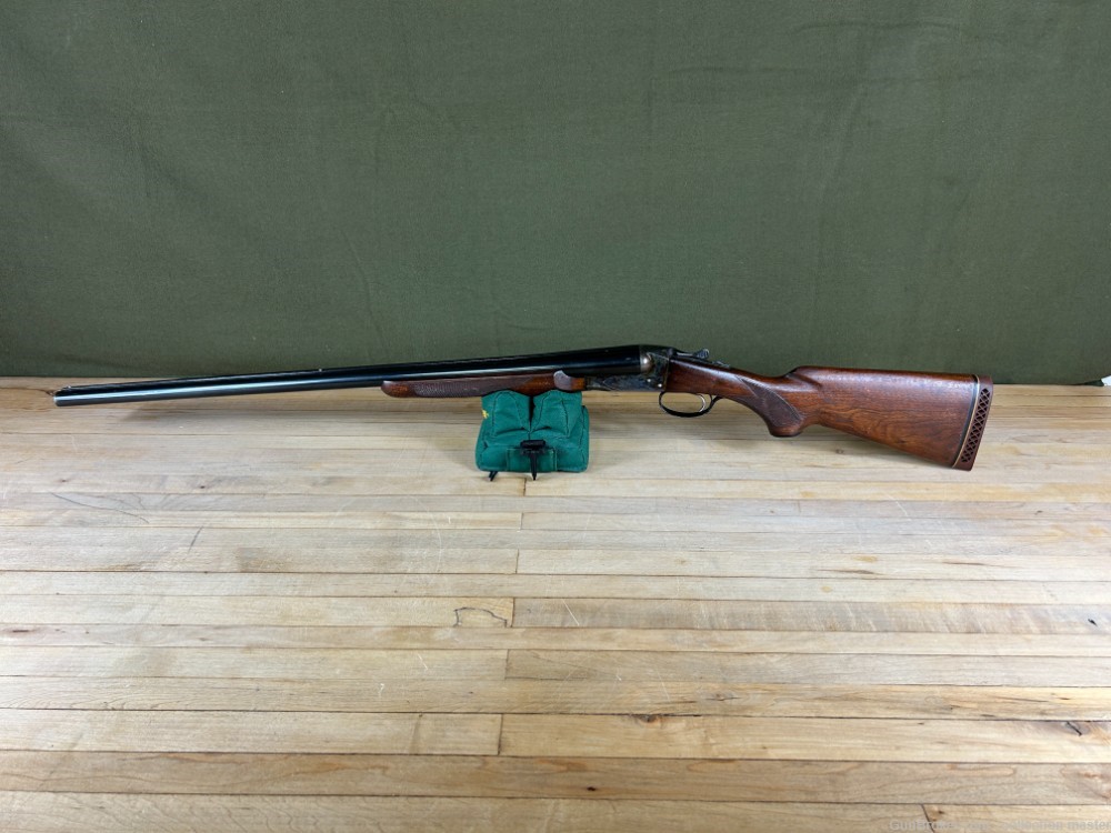 Savage Fox Model B Double Barrel Side By Side Shotgun 12 Gauge 30" 2.75" -img-0