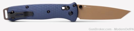 Benchmade Bailout Crater Blue Aluminum Tanto NEW in TELFORD PA-img-1