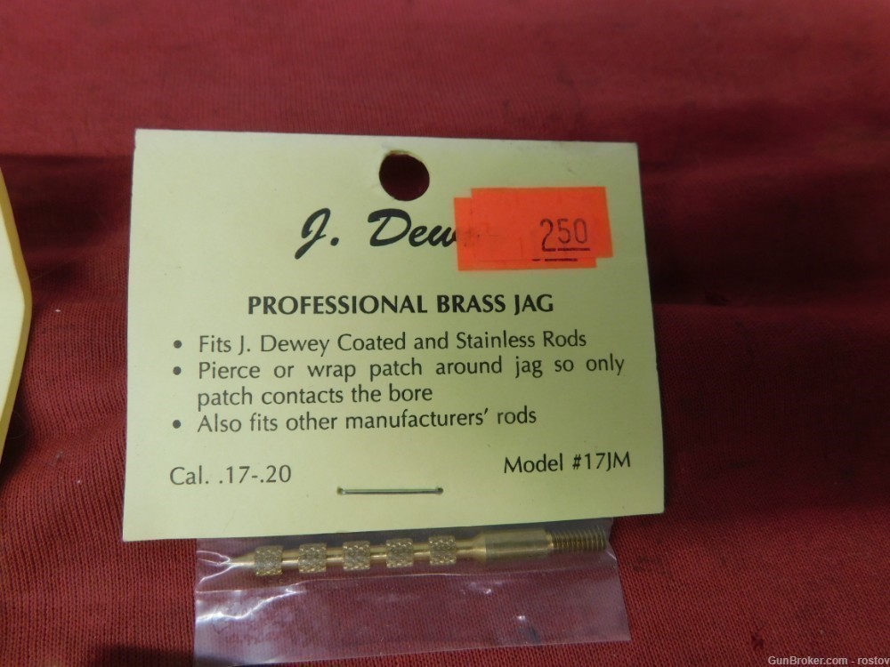 J Dewey Brass Jag 17-20 Cal.-img-1