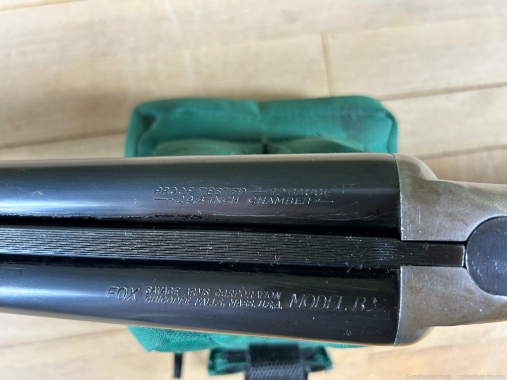 Savage Fox Model B Double Barrel Side By Side Shotgun 12 Gauge 28" 2.75"-img-16