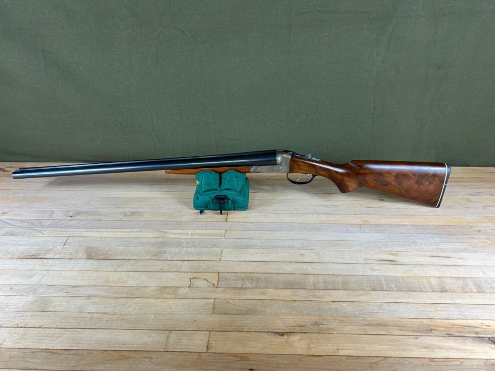 Savage Fox Model B Double Barrel Side By Side Shotgun 12 Gauge 28" 2.75"-img-0