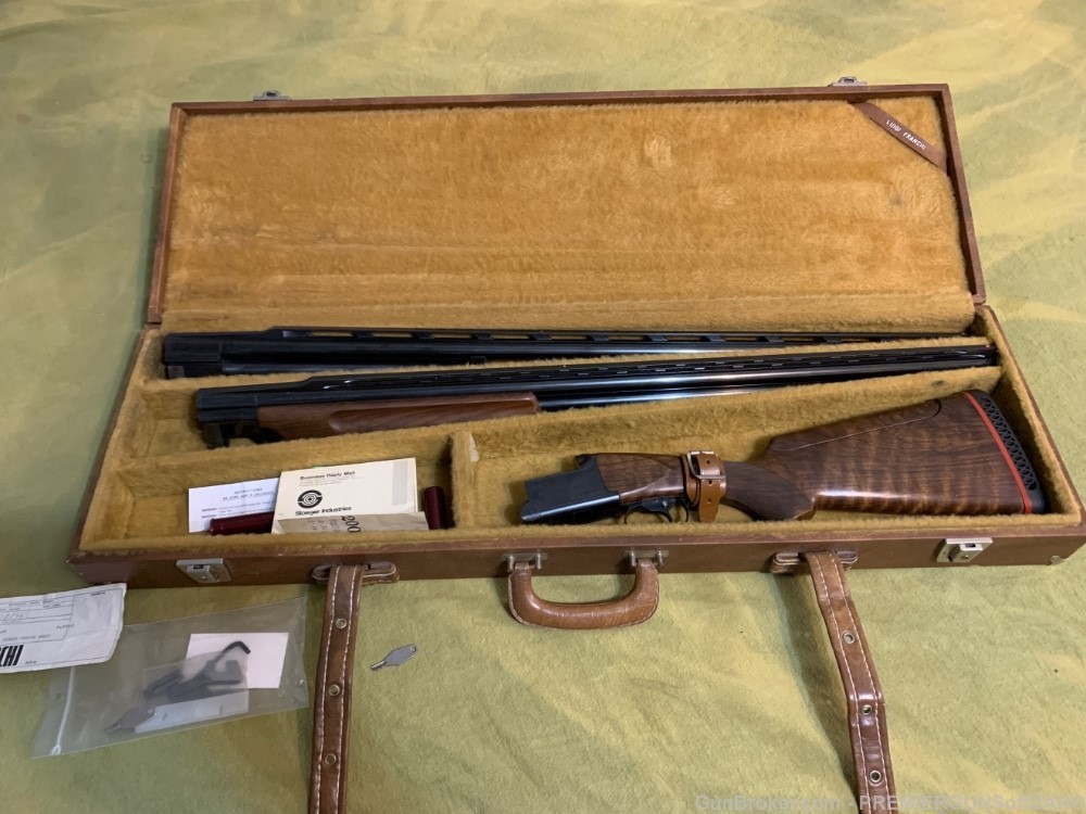 SCARCE FRANCHI 2003 SPECIAL ORDER over under shotgun 32" and 34" barrel set-img-2