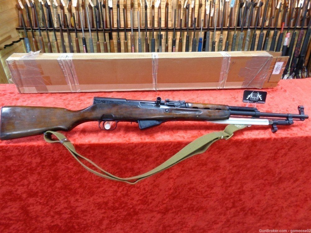 1954 Russian SKS 45 7.62x39 Russia Tula Bayonet Original Box WE TRADE BUY-img-0