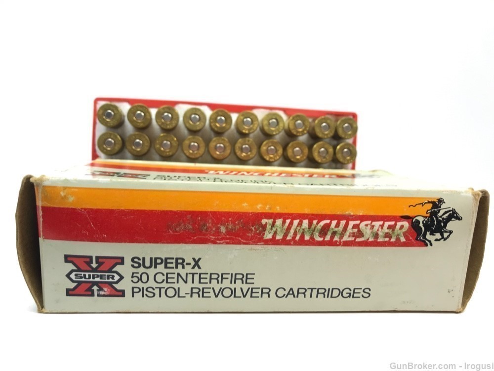1985 Winchester Super X .38 Long Colt 150 Gr Lead FULL BOX 50 Rounds 890-PX-img-1