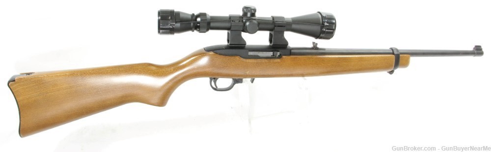 Ruger 10/22 Carbine 22 LR 10+1 1103 18.5in With Cvlife 3-9x40 Scope-img-1