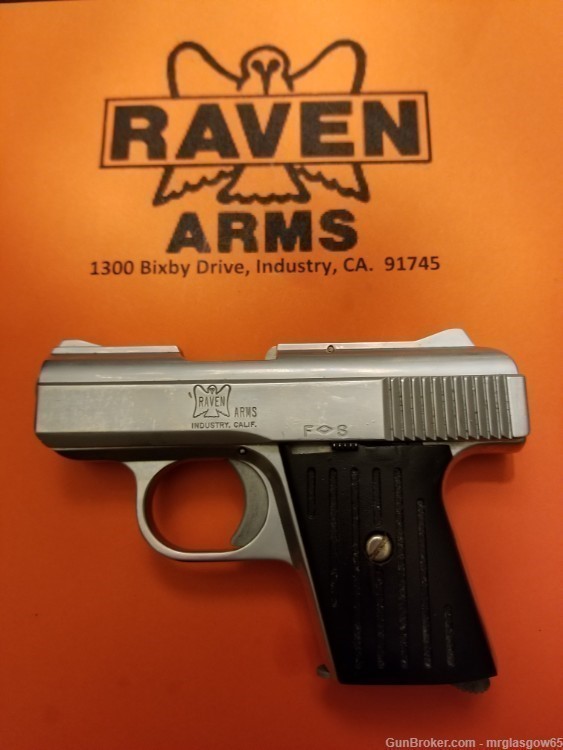 Raven / Phoenix Arms MP25, MP-25, P25, P-25 Black Grooved Grips (Sliding Sa-img-5