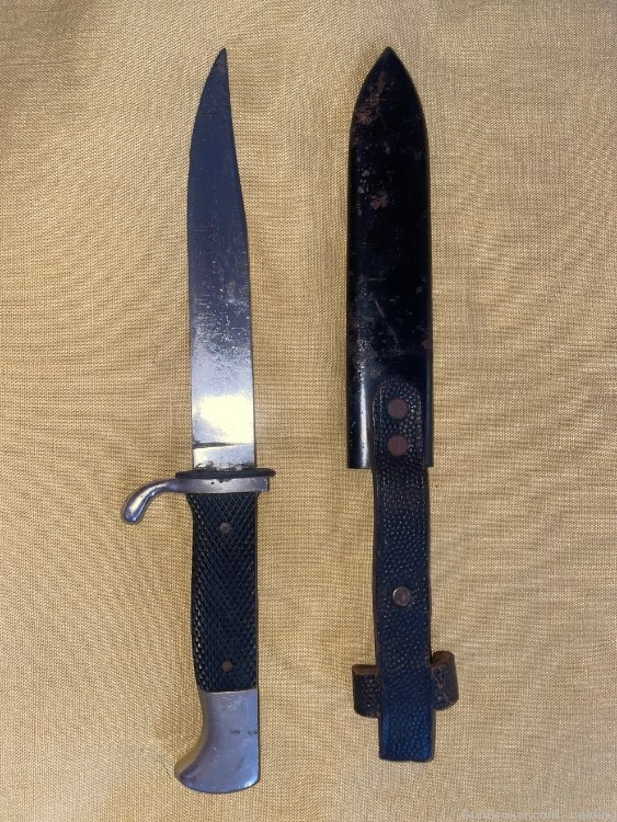 Very unusual WWII WW2 German Youth Knife Dagger-img-2