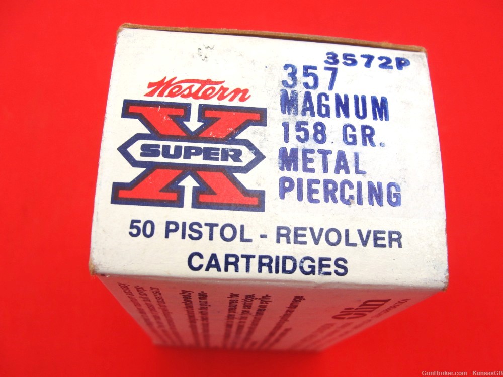 Winchester 357 mag 158 gr metal piercing 3572P 50 rds-img-3