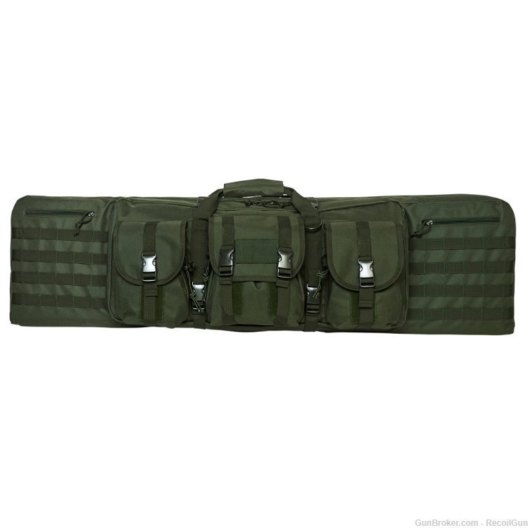 VISM by NcSTAR CVDC2946G-46 Double Carbine Case 46” - Green-img-0