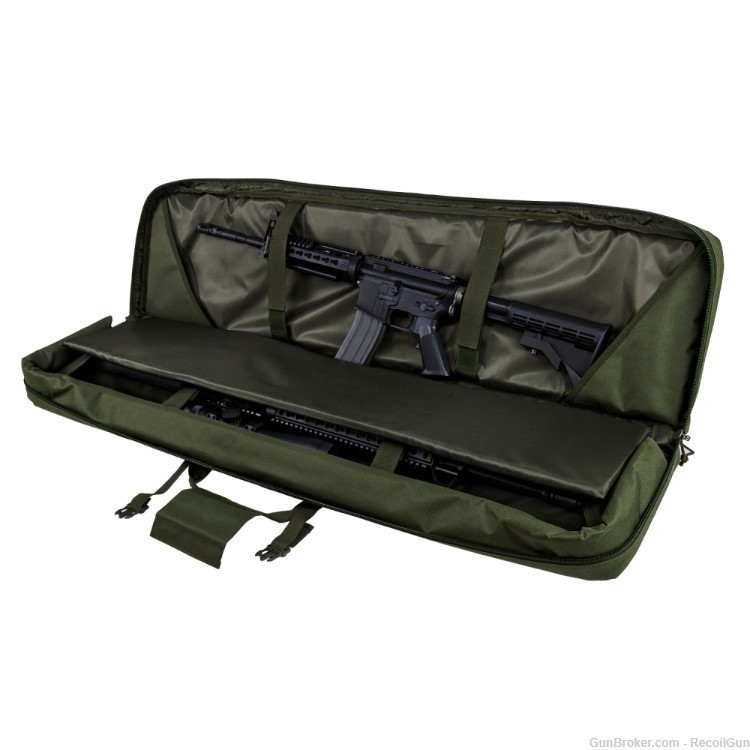 VISM by NcSTAR CVDC2946G-46 Double Carbine Case 46” - Green-img-2