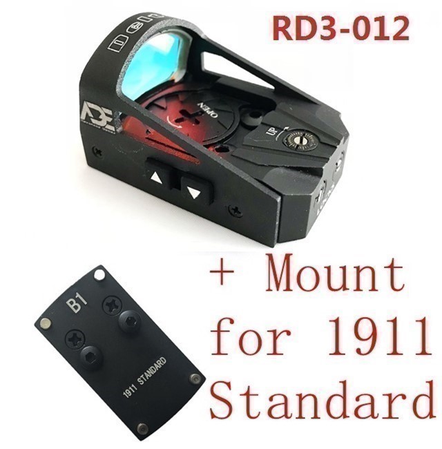 ADE RD3-012 Red Dot Sight + B1 MOUNT for Colt 1911 standard pistol-img-0