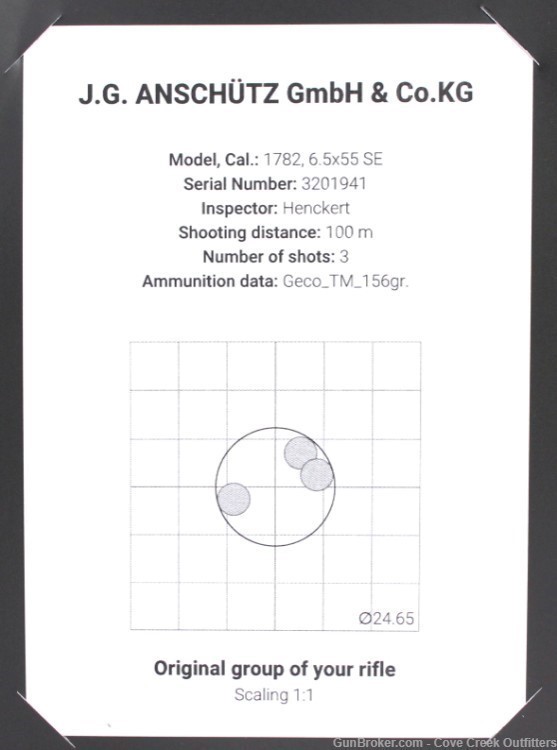 Anschutz 1782 D HB 6.5x55 22.8" German Stock G15x1 w/ 5082 015922 FREE Ship-img-7