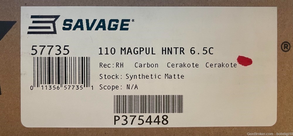 Savage 110 Magpul Hunter 6.5 Creedmoor 57735 NO CC FEES-img-2