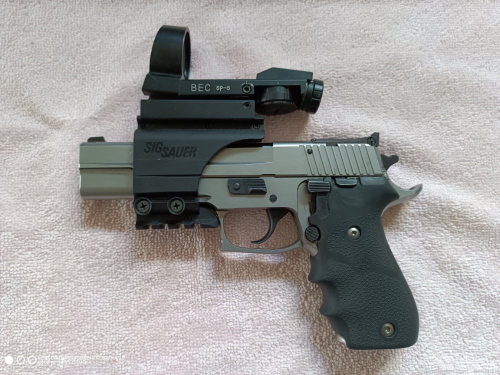 SIG Sauer  P220 Match Elite .45 with 7 mags & red/green dot optic w. mount-img-6