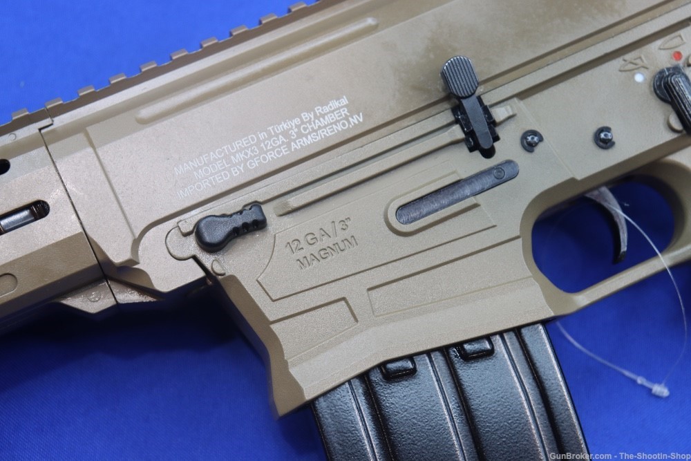 GForce Arms GF25 AR12 Shotgun 12GA 5RD Tactical FDE TAN & Black NEW 12-img-15