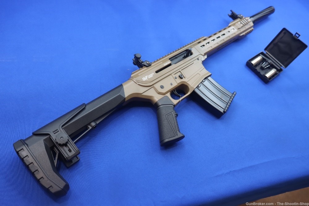 GForce Arms GF25 AR12 Shotgun 12GA 5RD Tactical FDE TAN & Black NEW 12-img-0