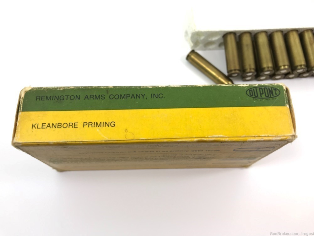 1974-84 Remington .222 Rem Mag 55 Gr Hollow PT 16 Rnd Vintage Box 1158-NX-img-2