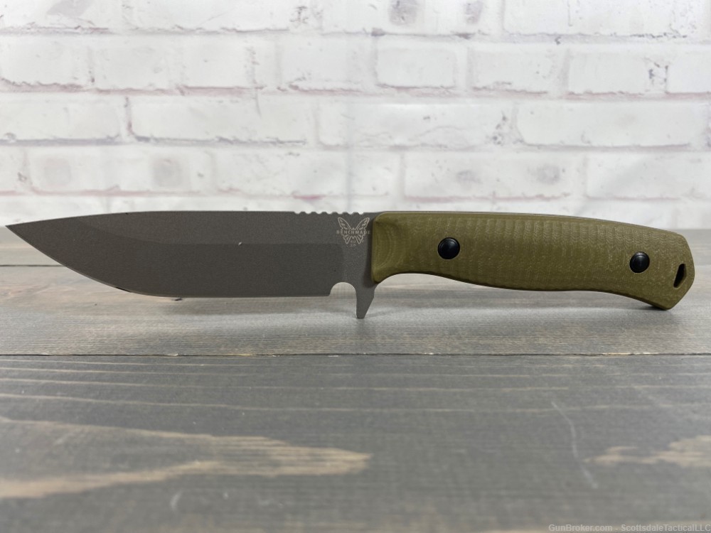 Benchmade Anonimus Fixed Blade Knife OD Green G-10 539GY-img-0