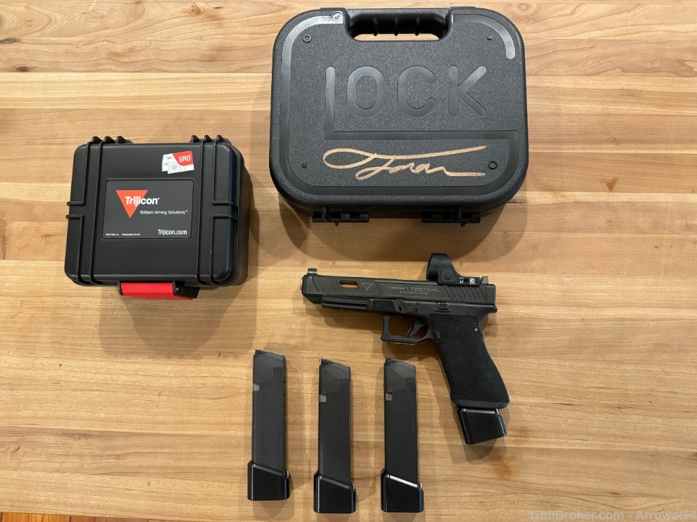 Taran Tactical John Wick combat master Glock 34  9mm  with Trijicon optics -img-7